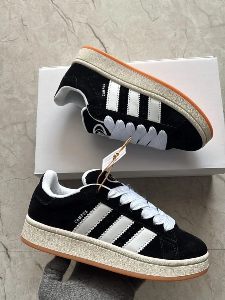 Adidas campus black tan (View 2)
